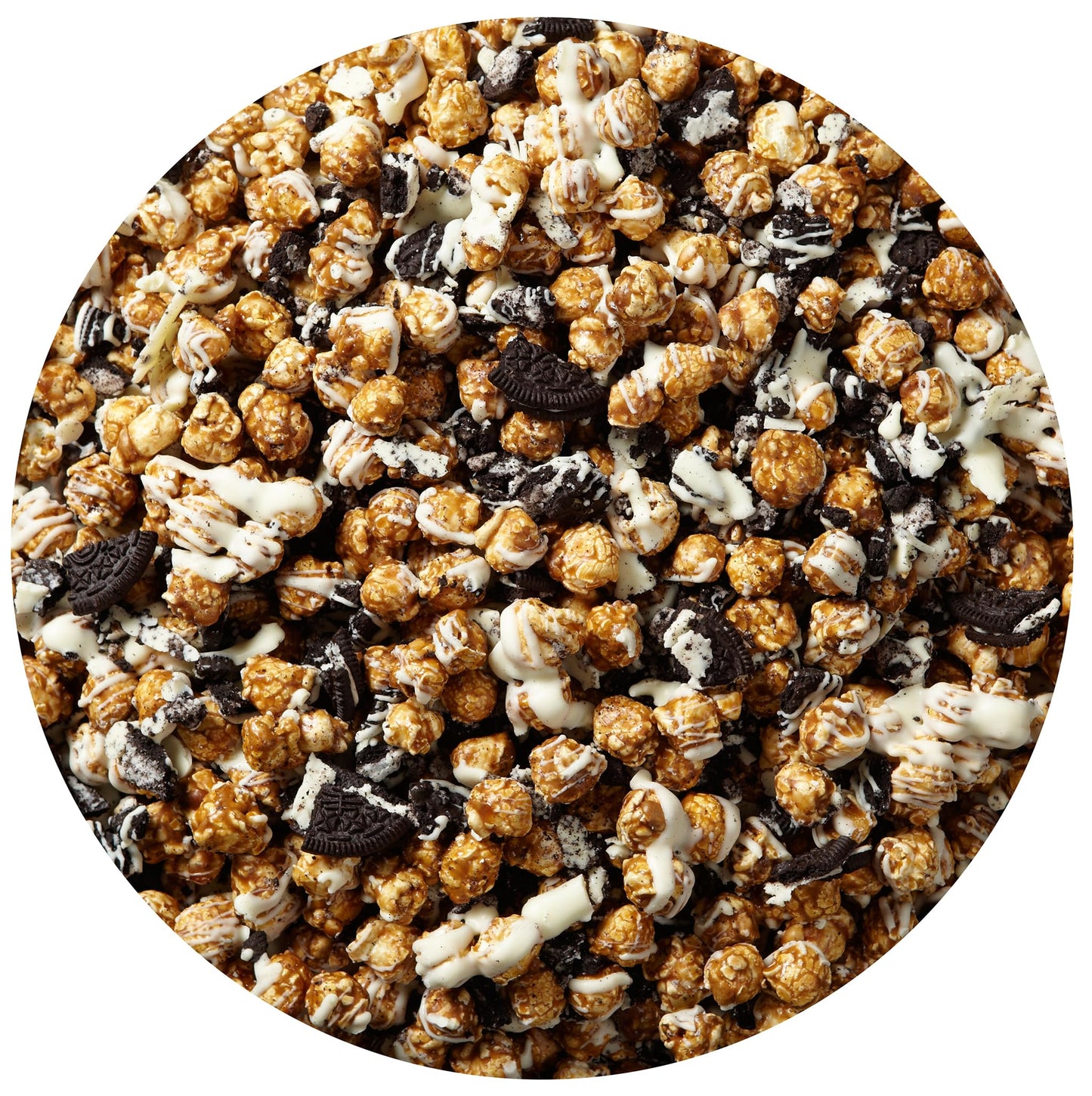 Cookies & Cream Popcorn Tin, 26 Ounce, Birthday Gifts, The Hampton Popcorn & Candy Company