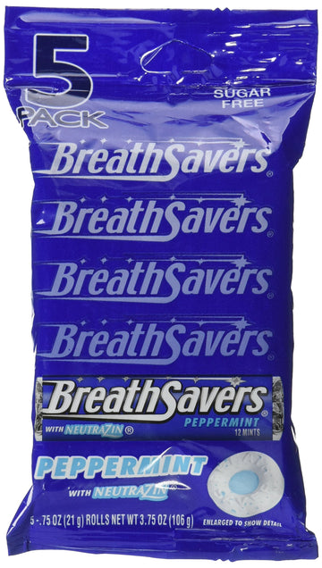 Breath Savers Mints, Peppermint, 0.27 Lb