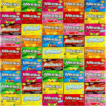 Mini Movie Theater Candy - 45 Individual Boxes of Change Maker Candy