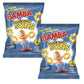 Osem Bamba Peanut Butter Corn Puffs Snacks - All Natural - 4oz Bags (2 Pack)