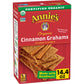 Annie'S Organic Graham Crackers, Cinnamon, Whole Grain, 14.4 Oz.