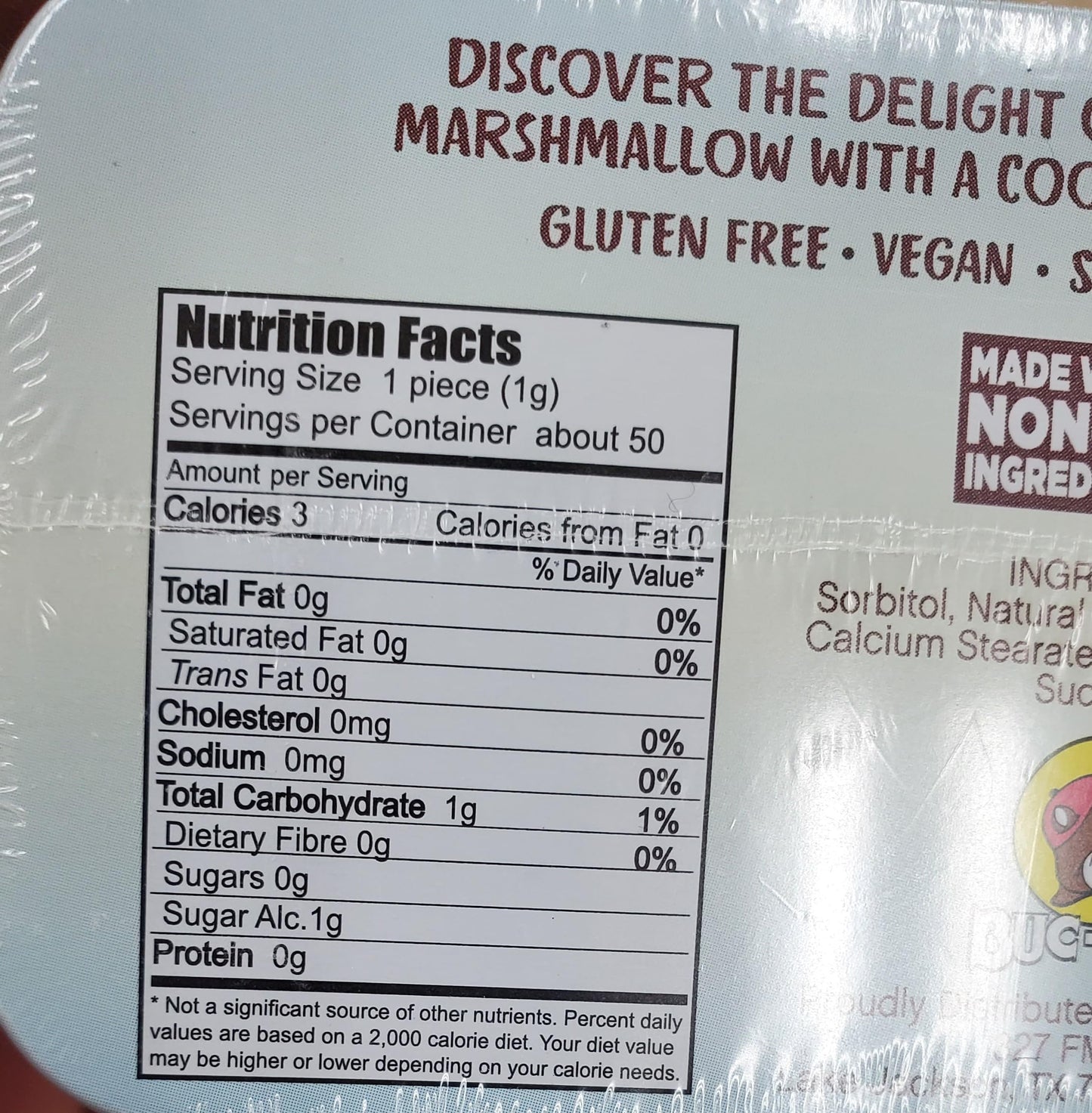 Buc-Ee'S 2025 Gluten Free & Sugar Free Mints - 50 Mints Tin Can, Pack Of 5 Non-Gmo - Vegan - Soy Free - Natural Flavor (Marshmal