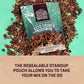Second Nature Keto Crunch Smart Snack Mix, 10 Oz Individual Snack Packs (Pack Of 6) - Certified Keto Gluten Free Snack - No Suga