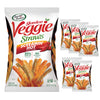 Sensible Portions Veggie Straws, Screamin' Hot Flavor, Gluten-Free Chips, 6 Ounce Bag, 6-Pack