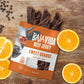 Baja Beef Baja Vida Sweet Orange Beef Jerky - Beef Jerky Snack Packs, Healthy Jerky, Gluten-Free, All-Natural Beef, No Msg, Made