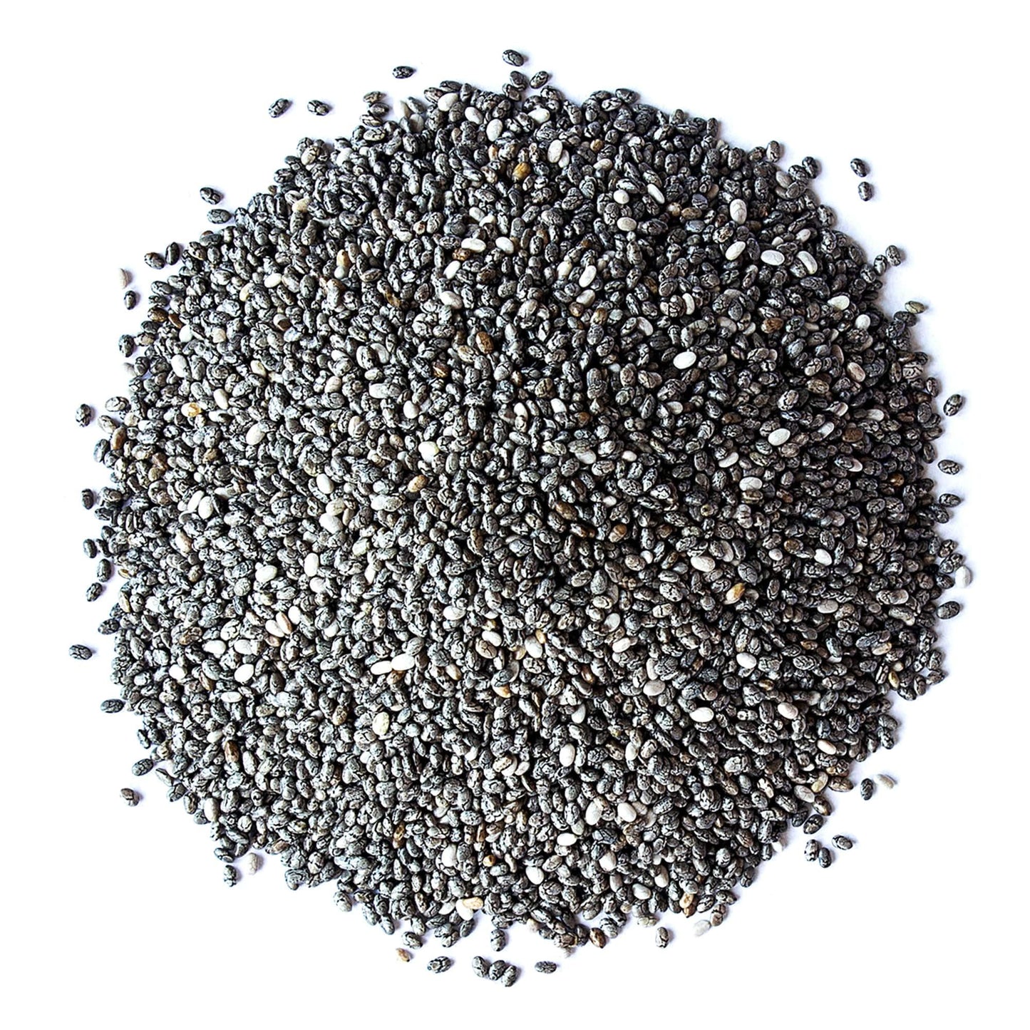Food to Live - Organic Black Chia Seeds, 1 Pound Non-GMO, Whole, Sproutable, Vegan, Kosher, Keto, Sirtfood, Bulk. Rich in Essent
