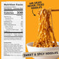 Momofuku Sweet & Spicy Ramen Noodles by David Chang, 5 Count (Pack of 1) Air-Dried Vegan Instant Noodles 11g of Plant Based Prot