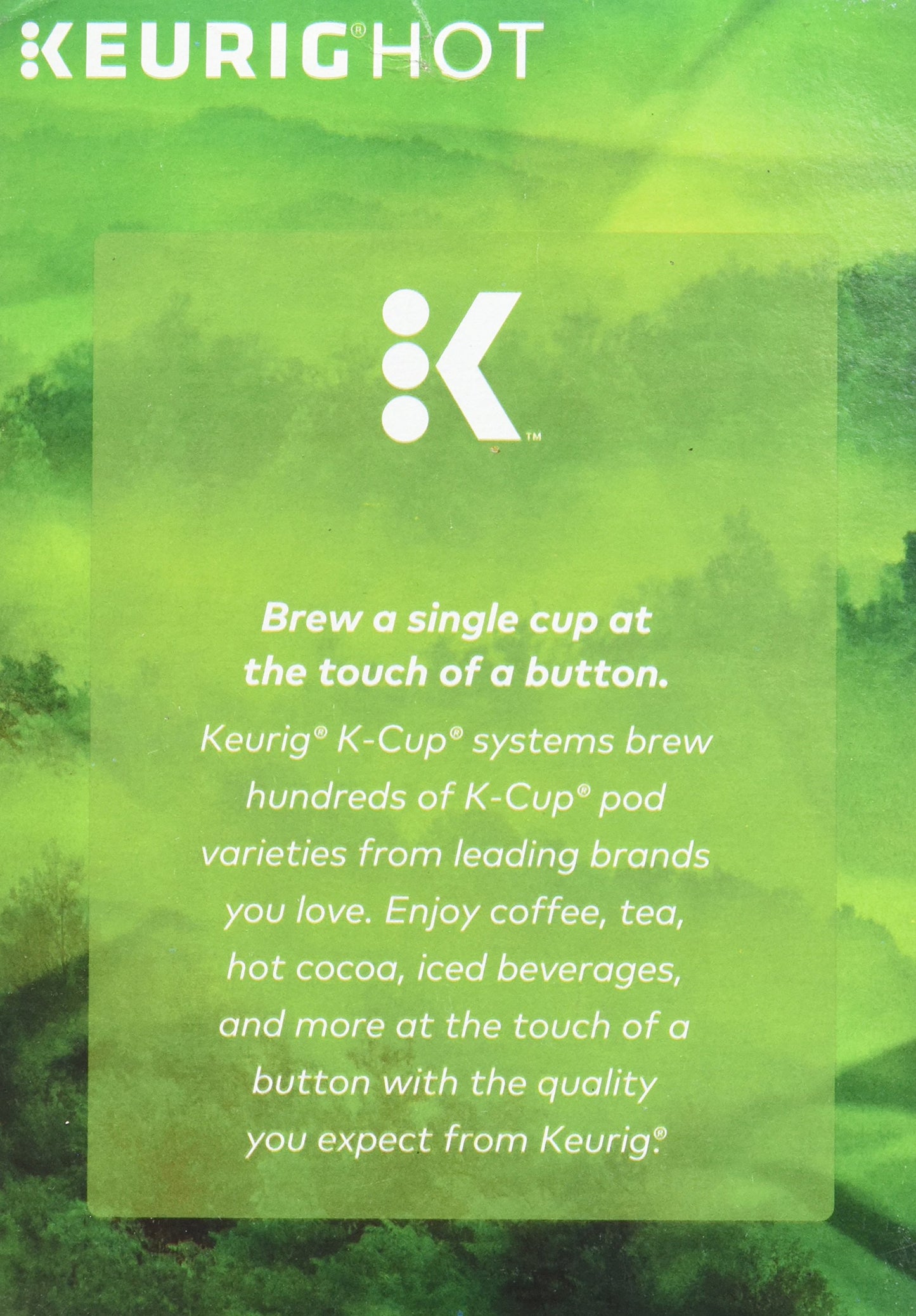 Green Mountain Coffee Decaf Light Roast K-Cup Portion Pack, 24 Count, Compatible with Keurig, Green, Model T7522