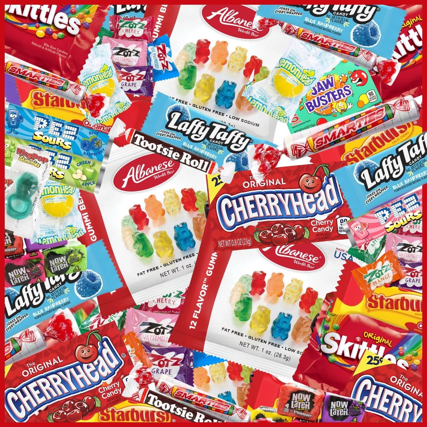 Ultimate Assorted 4 Lb. Classic Candy Variety Pack, Bulk Mega Candy Mix, Fun Size Assortment, Individually Wrapped Minis, (Class