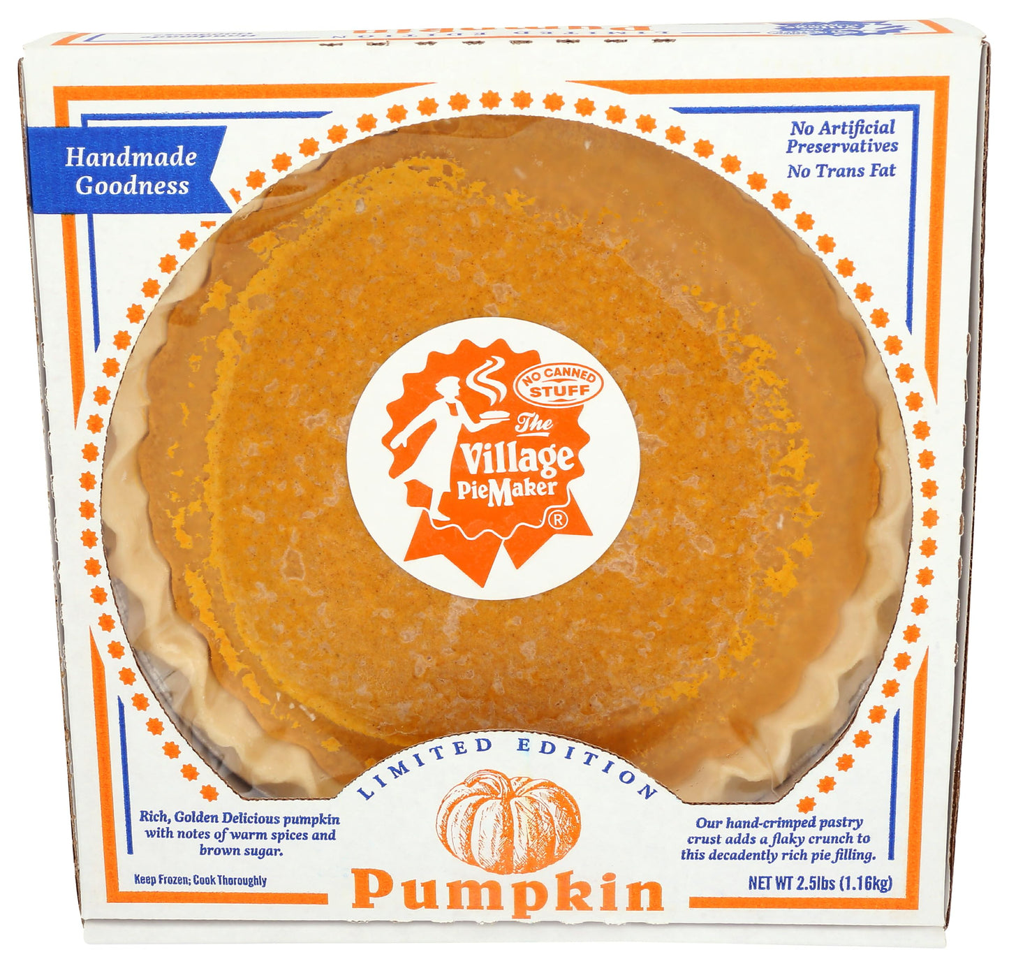 The Village Piemaker Pumpkin Pie, 40 Oz