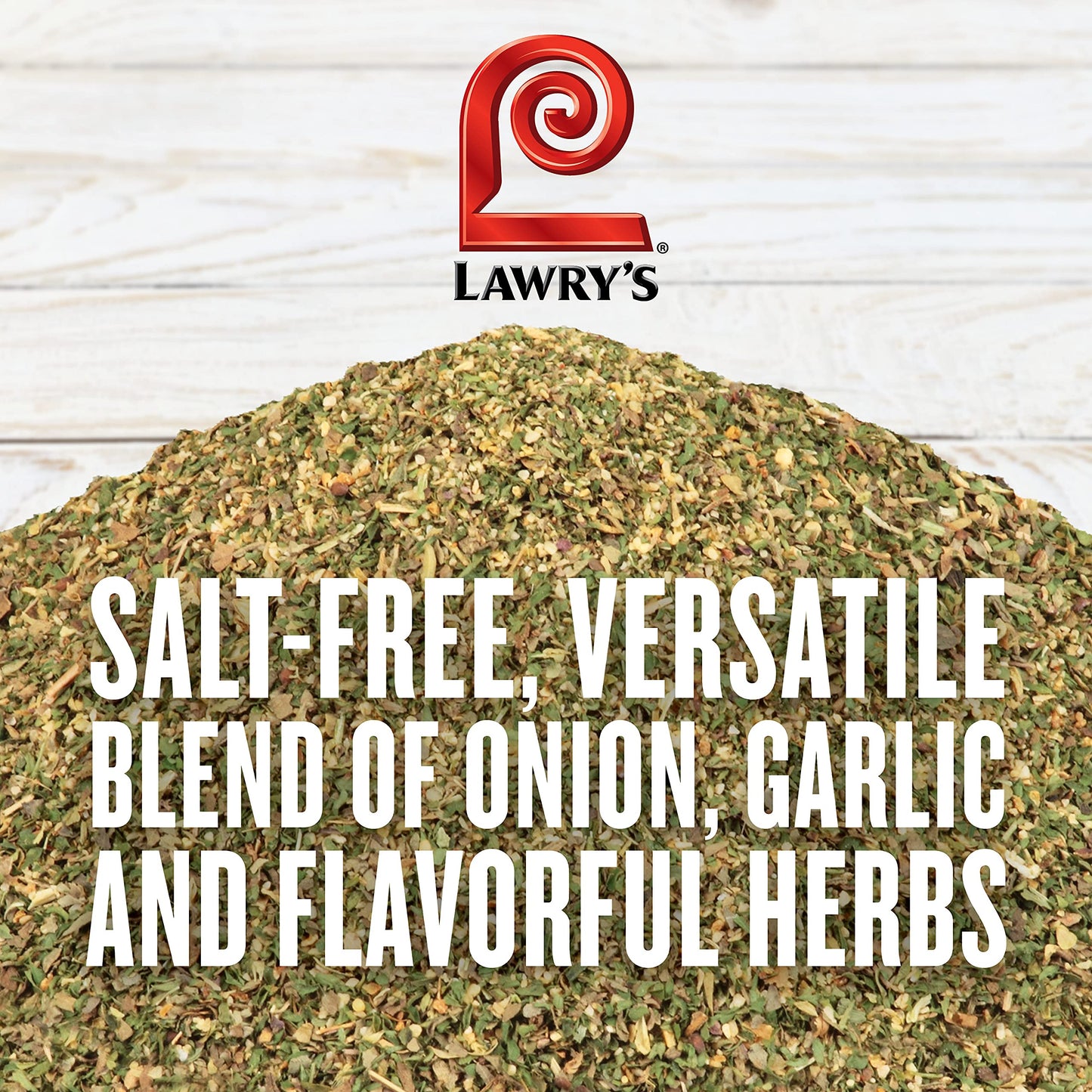 Lawrys Salt Free All Purpose Seasoning Blend, 13 oz - Versatile Spices for Protein and Vegetables