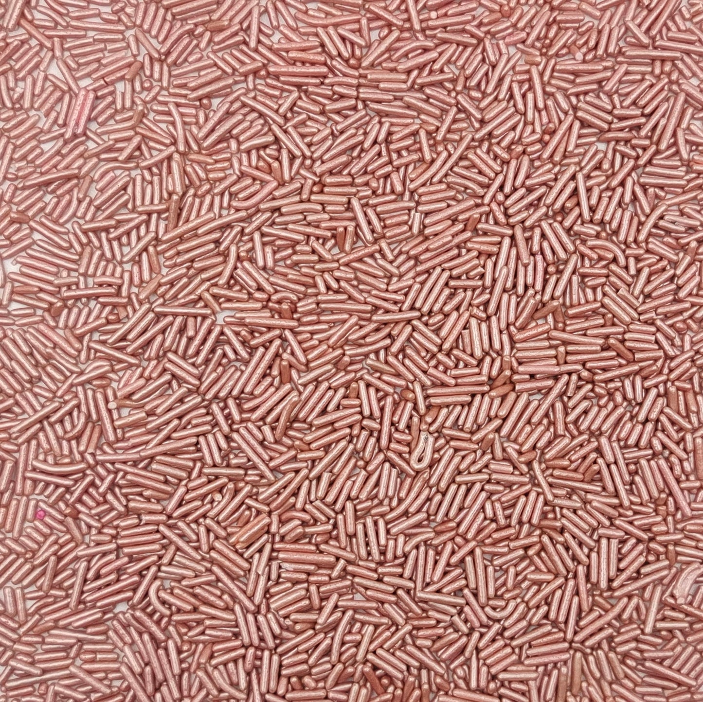 Sentovac Edible Rose Gold Jimmies Sprinkles For Cake Decorating | Cupcake And Ice Cream Toppers Cake Decorations | Soft Jimmies