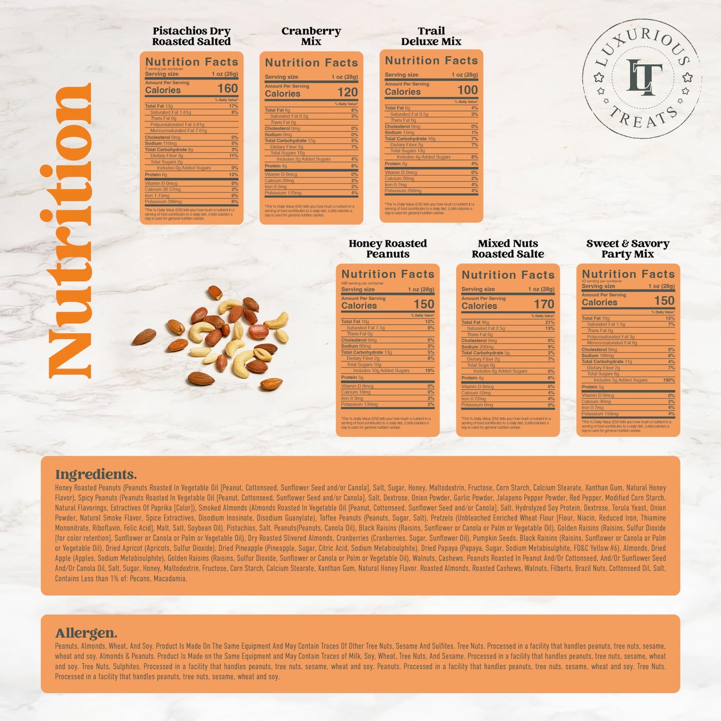 Halloween Gifts Basket Nuts Gift Basket, Halloween   For Mature-Themed Gourmet Mixed Nuts Variety Pack, 6 Assortment Healthy Snack Tray Care Package For College Students Men And Women