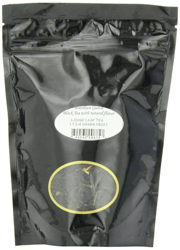English Tea Store Loose Leaf, Brazilian Guava Tea Pouches - 4oz, 4 Ounce
