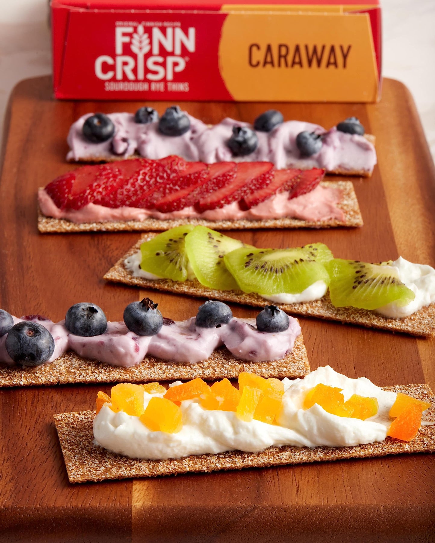 Finn Crisps Rye Crispbread With Caraway 7Oz | Thin, Crispy Rye Flatbreads With Caraway | Multipack Of Authentic Finnish Sourdoug