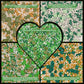 Confect St. Patricks Green,White And Gold Pearl, Vermicelli Sprinkles | Clover Sprinkles | Edible Sprinkles For Baking & Cake De