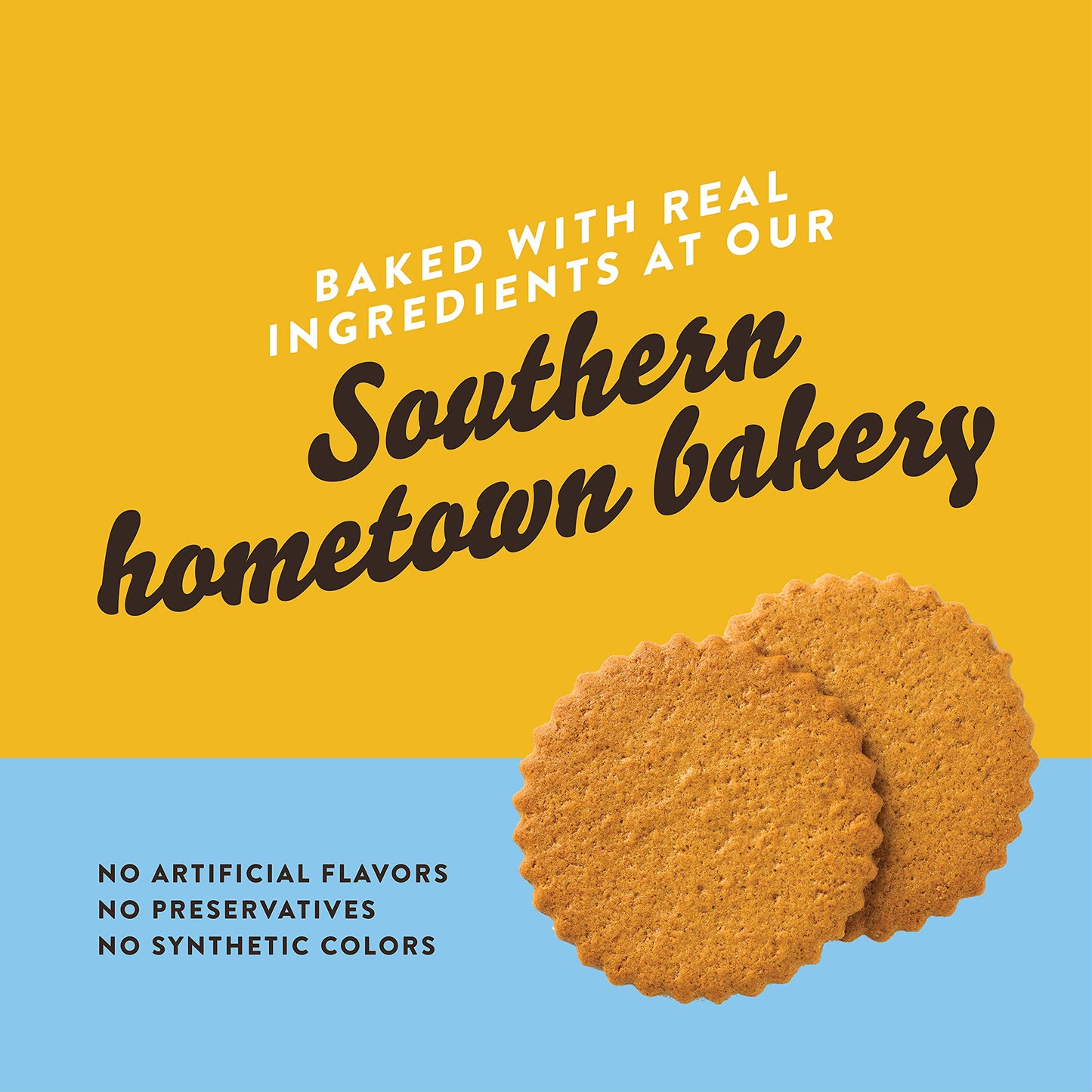 Dewey'S Bakery Meyer Lemon & Brownie Crisp Moravian Style Thin Cookies Duo Pack | No Artificial Flavors, Synthetic Colors Or Pre