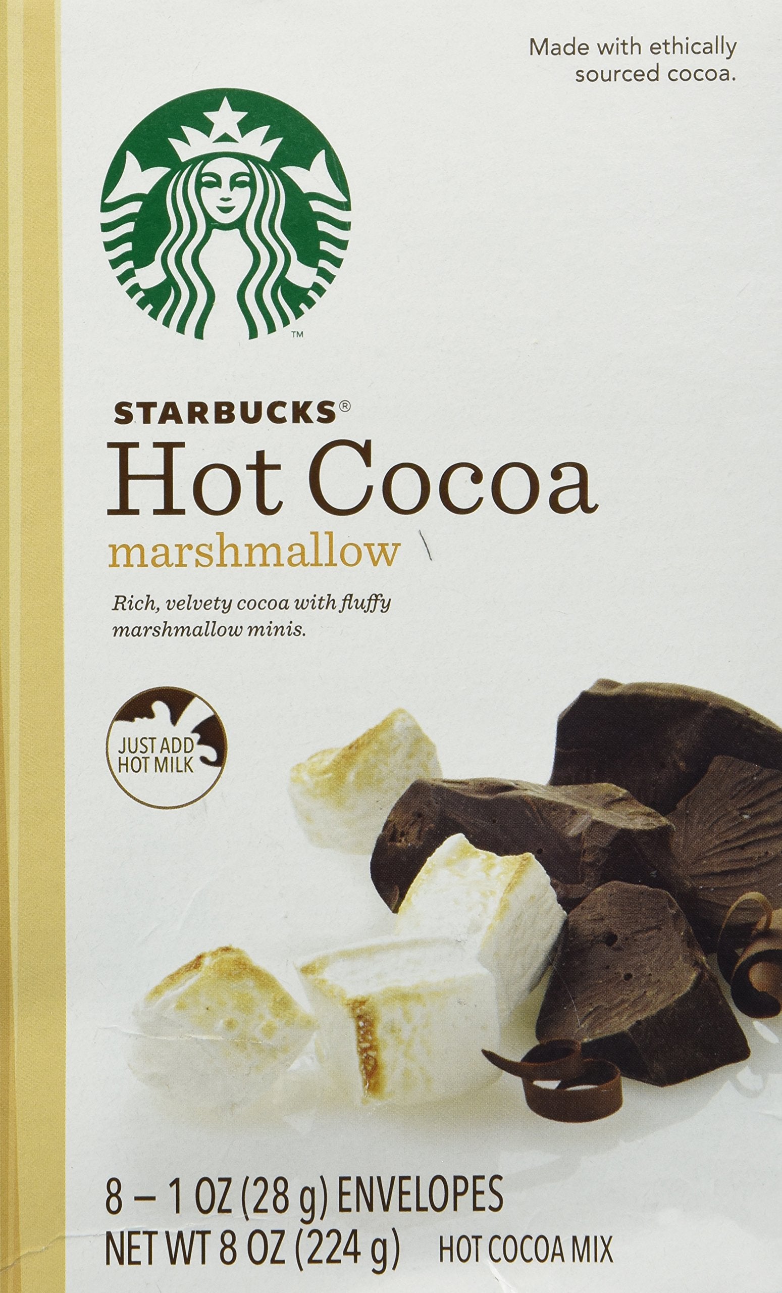 Starbucks Marshmallow Hot Cocoa Mix, 8 Count (Pack Of 1)