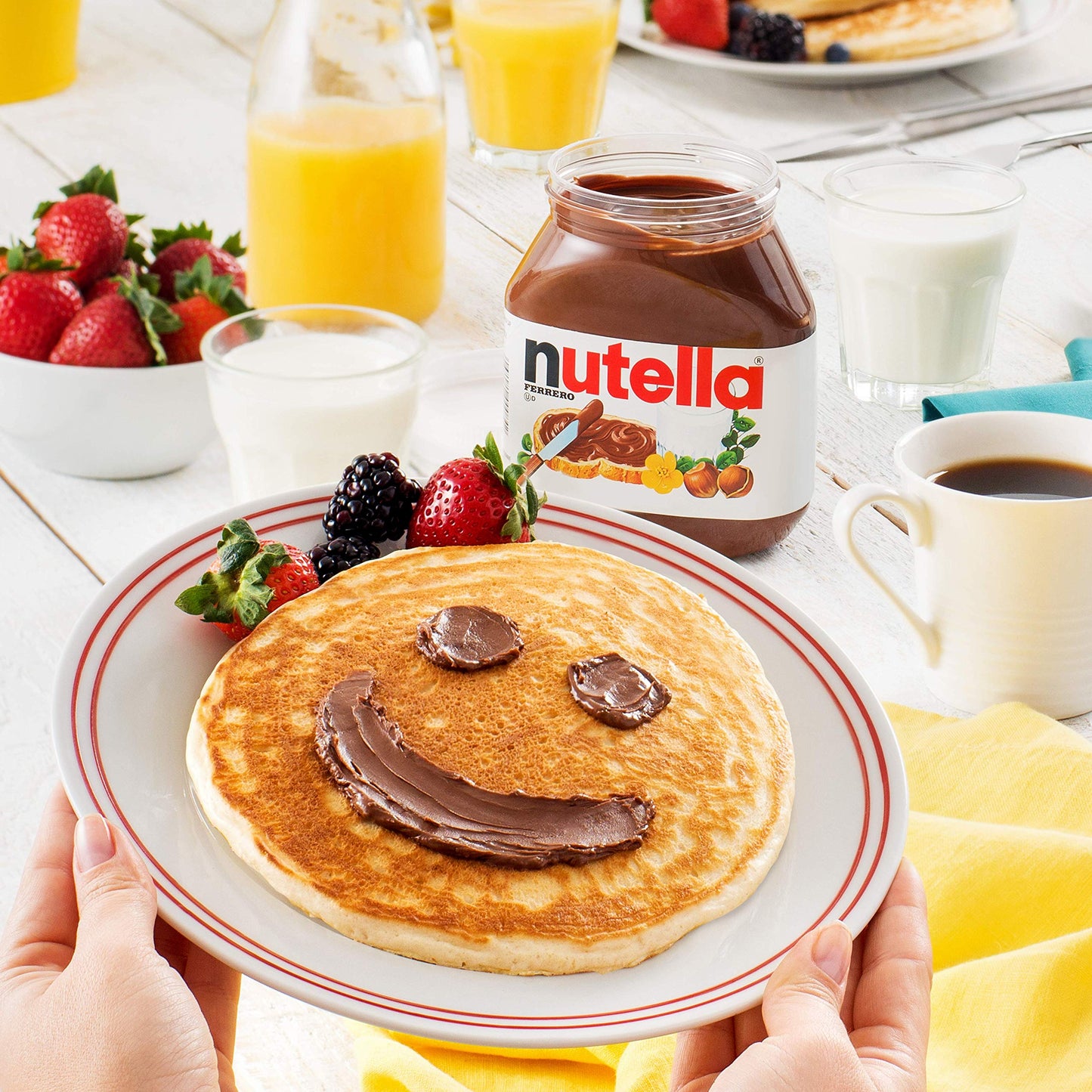 Nutella Chocolate Hazelnut Spread, Perfect Topping For Pancakes, 1.65 Pound (Pack Of 12)