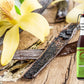 Vanilla Bean Kings Homemade Vanilla Extract Kit, 1 oz Organic Madagascar Vanilla Beans, 8.5 oz Glass Bottle, Black/Dark Brown