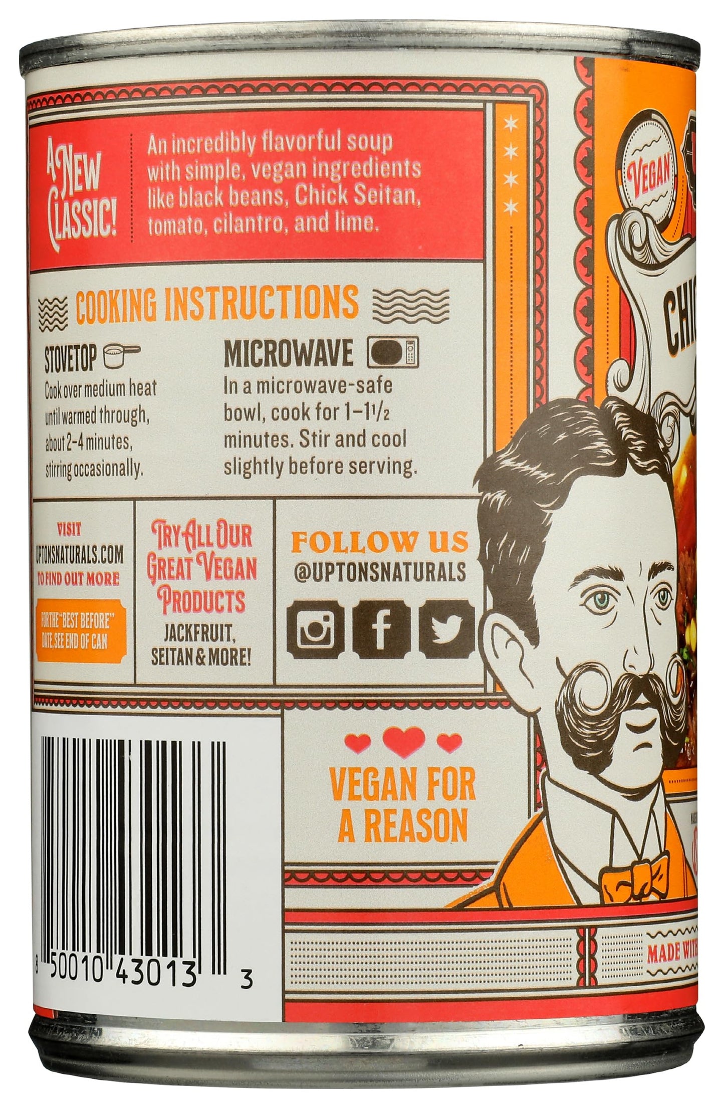 UPTONS NATURALS Chick Tortilla Soup, 14.5 OZ