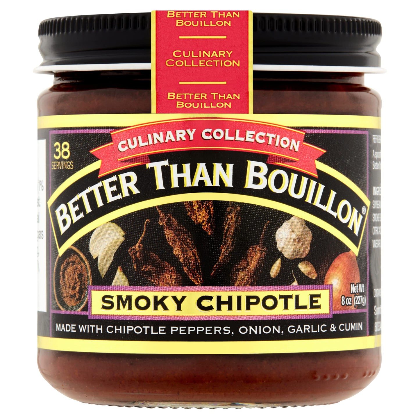 Better Than Bouillon Culinary Collection Base Variety Pack, 1 Sofrito Base, 1 Smoky Chipotle Base, 1 Adobo Base, 1 Italian Herb Base, 8 Ounce Jars (4 Ct)