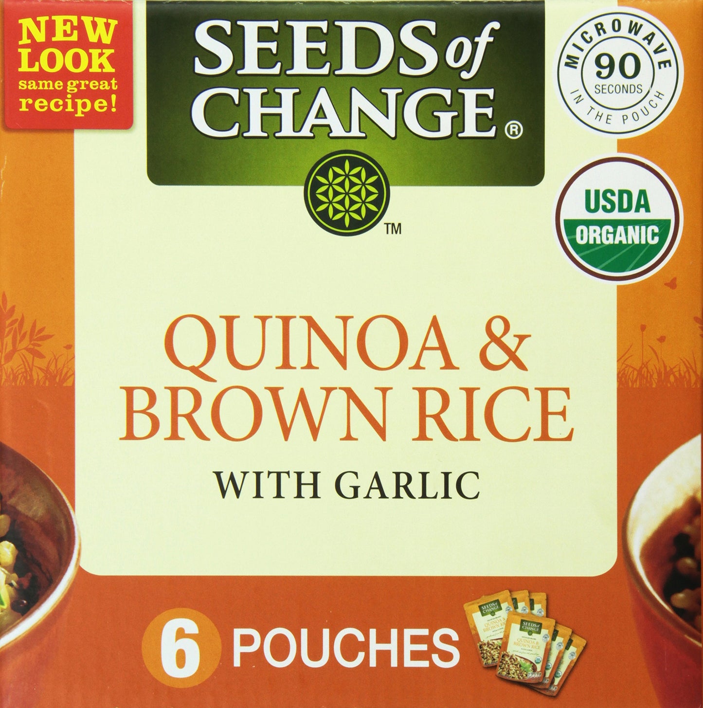 Seeds of Change Organic Quinoa and Brown Rice, 8.5 Ounce ( 6 count )