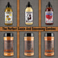 The Pit: Pitmaster Seasonings And Rub Box | 3-Pack Gift Box | Texas Crutch, Yarbird, Kc Combo 10 Oz. Shaker Bottles | Made For Brisket, Poultry, And Smoked Pork | *Great Gift For Christmas, Fathers Day, Bachelor Gifts, Birthdays, And Anniversarys