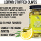 Green Jay Gourmet Stuffed Green Olives - Large 16 Ounces - All Natural Cocktail Garnish & Cheese Board Recipes