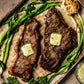 Fire & Smoke Society Garlic Butter Steak Seasoning BBQ Rub, 6.2 oz, Perfect for Steaks, Brisket, and Burgers
