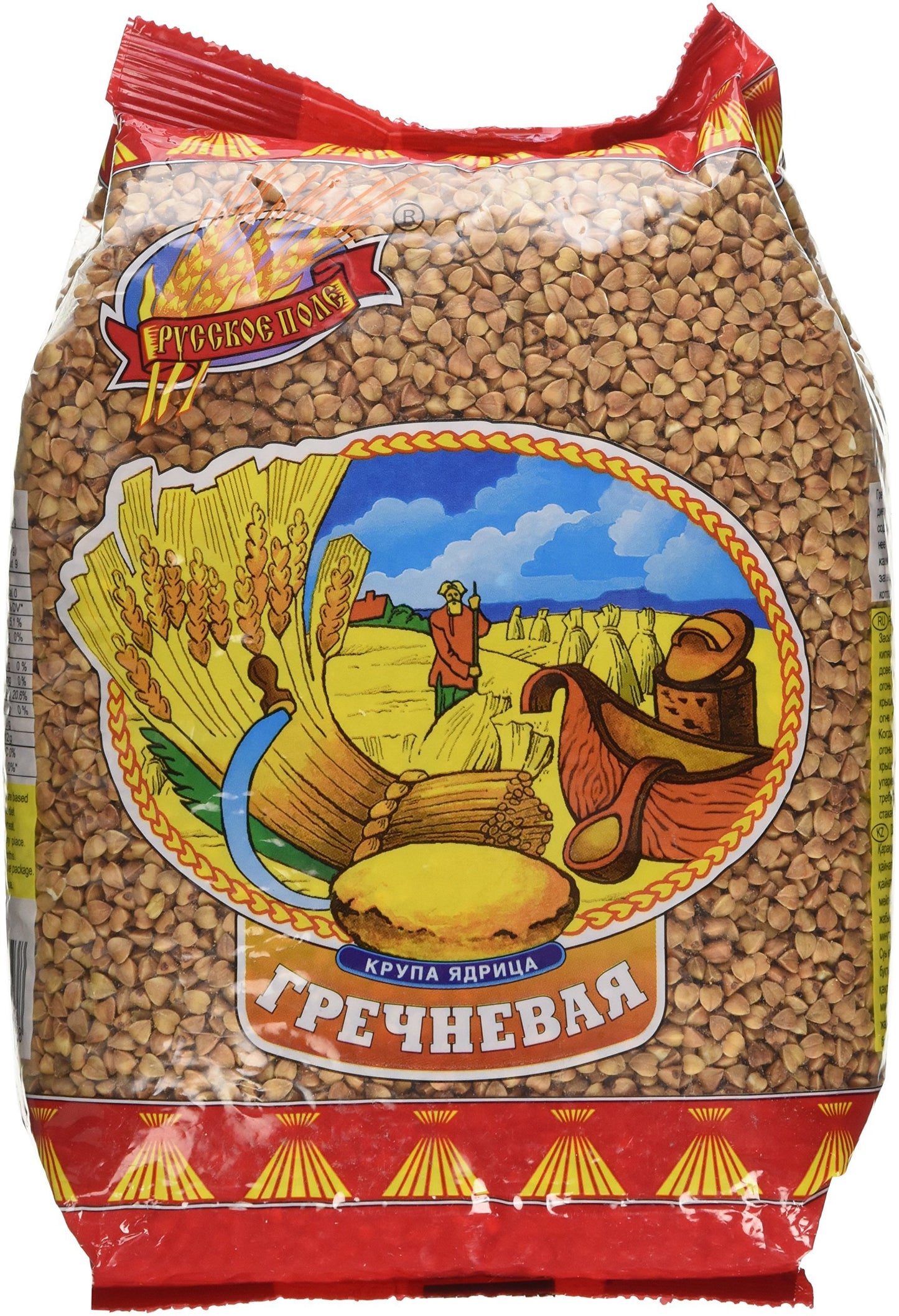 Russkoe Pole Buckwheat Groats, 30.8 Oz