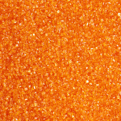 DecoPac Sanding Sugar | Orange Edible Sugar Sprinkles | 33oz | Edible Sanding Sugar in Handheld Container | Made In USA | Sugar 