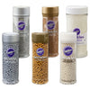 Wilton Gold, Silver and White Cupcake Sprinkles Set, 6-Piece