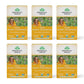 Organic India Tulsi Honey Chamomile Herbal Tea - Stress Relieving, Immune Support, Vegan, Gluten-Free - 18 Infusion Bags, 6 Pack