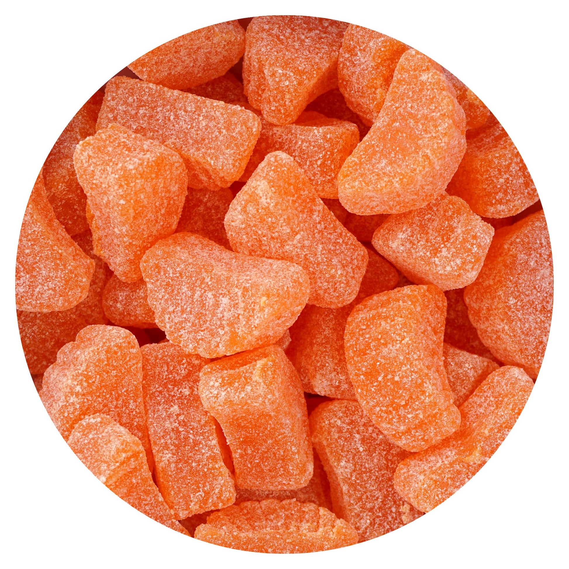 Orange Slices Candy, 5 Pound Bulk Bag, Candy Orange Slices Gummy Candy, Orange Candy