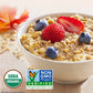 Quaker Instant Organic Oatmeal Maple & Brown Sugar Breakfast Cereal, 8 Packets Per Box (Pack of 6 Boxes)