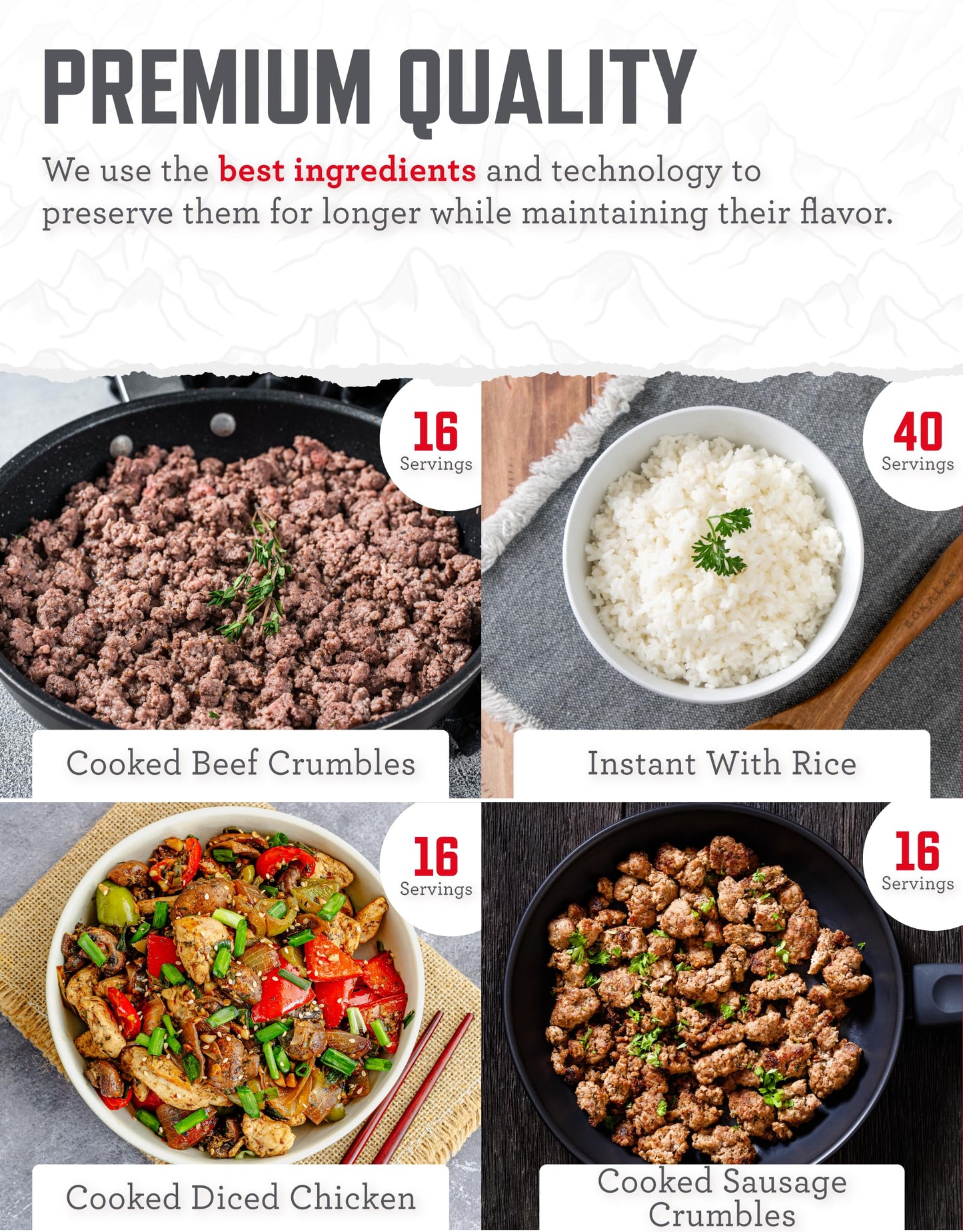 Meat And Rice Bucket