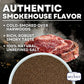 Sea Salt Superstore Fine Grain Cold Smoked Sea Salt, Unrefined Kosher Salt for Grilling & Cooking, 14 oz Bag
