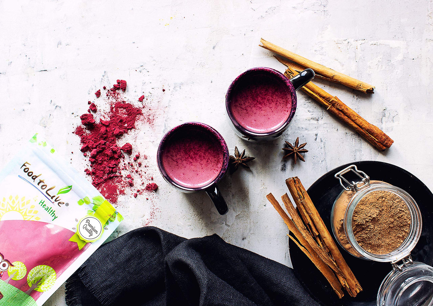 Beet Root Powder, 12 Ounces - Finely Ground Dried Beet Root, Pure, Kosher And Vegan, Raw Superfood. Bulk Powder. Rich In Folate,