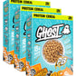 GHOST Protein Cereal, Peanut Butter Flavor (3-Pack) - Crunchy Peanut Butter Cereal Puffs - 18G Protein, Good Source of Calcium -