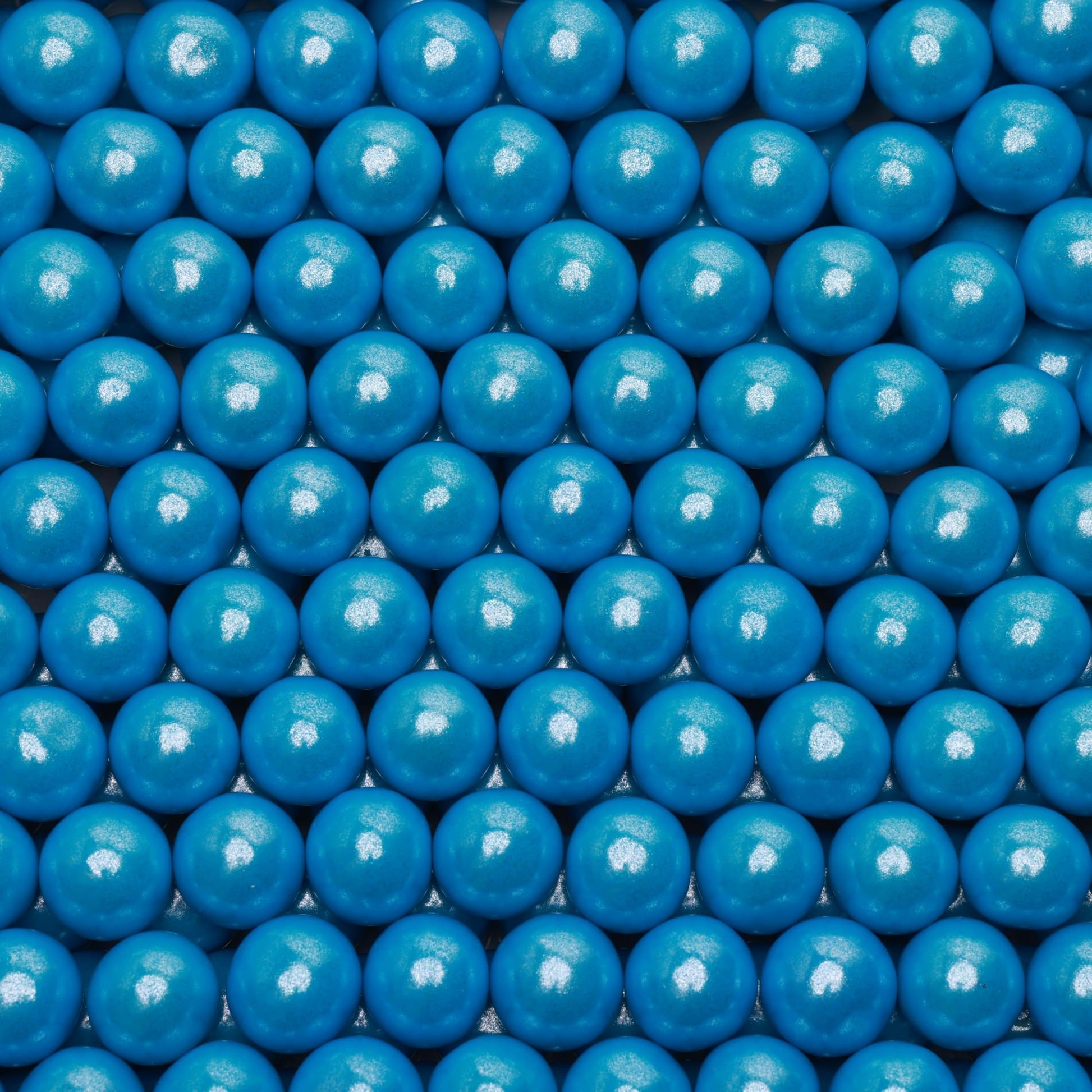 Crafty Confections Shimmer Gumballs - Blueberry Flavor, 3 Pack, 3.5 oz, Powder Blue, Perfect for Party Favors and Sweet Treats