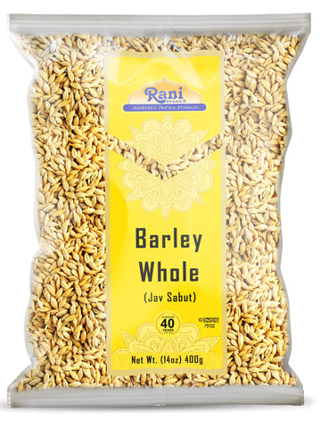 Rani Barley (Jav) Whole With Husk (Non-Hulled) 14Oz (400G) ~ All Natural | Vegan | Non-Gmo | Kosher | Indian Origin