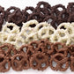Vermont Nut Free Chocolates Covered Mini Twist Pretzels (Assorted) 7 Ounces, Nut-Free, Egg-Free, Kosher