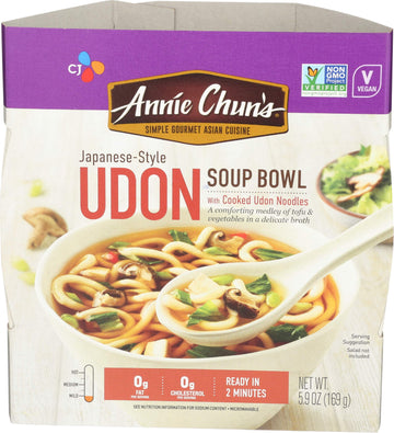 ANNIE CHUNS Udon Noodle Bowl, 5.9 OZ - Pack of 1