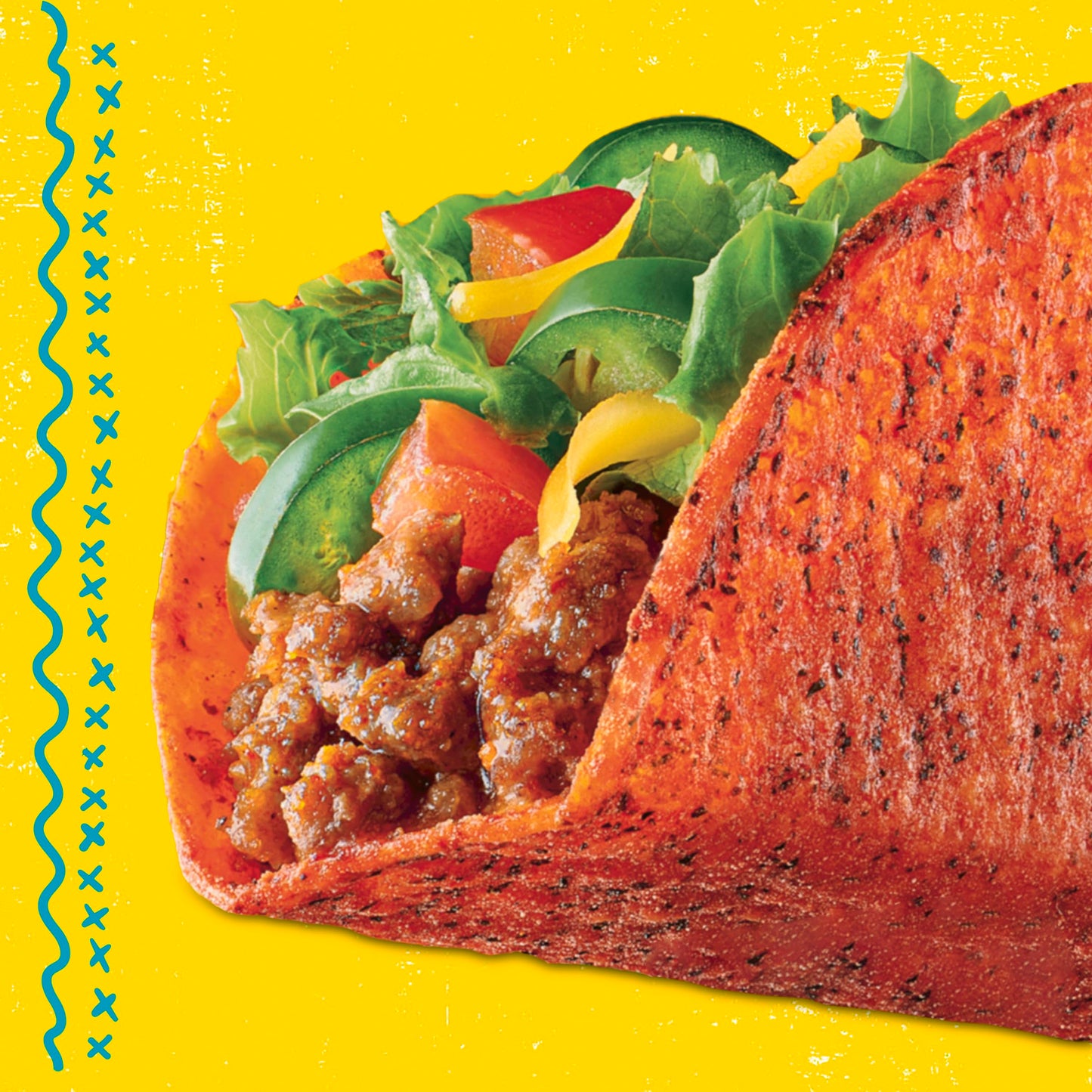Old El Paso Stand N Stuff Taco Shells, Spicy Jalapeño Cheddar, Gluten Free, 5.4 oz.