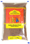 Asian Kitchen Andhra Mustard Seeds (Rai) Whole Spice (Rai Sarson) 28oz (800g) All Natural ~ Gluten Friendly | NON-GMO | Vegan | 