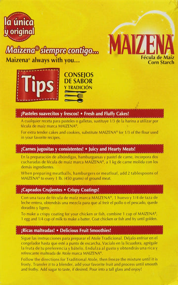 Maizena Corn Starch, 14.1 oz, Ideal for Cooking and Baking, Pack of 1