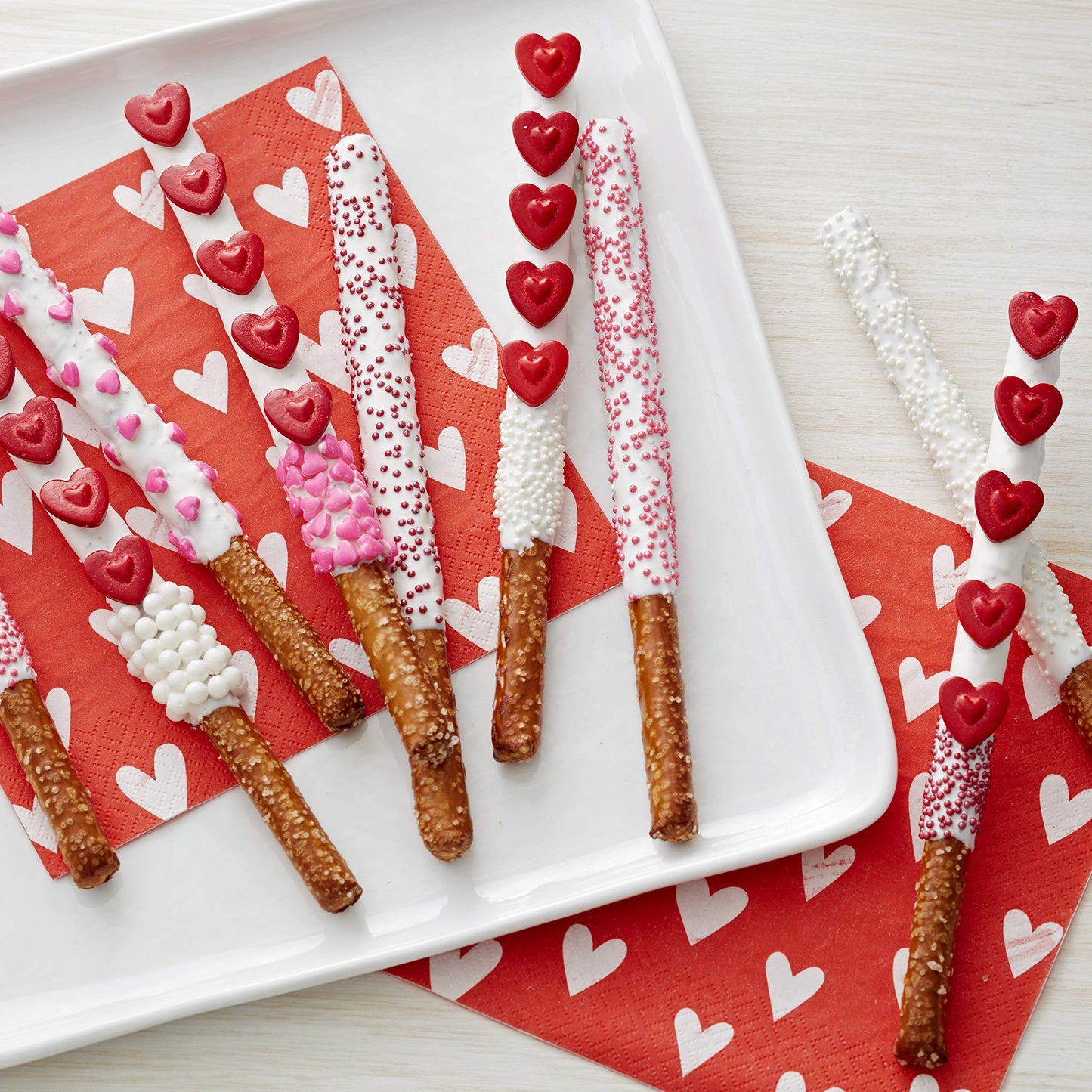 Wilton Valentine Sprinkles Dessert Decorating Set, 8-Count