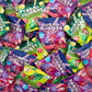 Cosmo Clusters Crunchy Gummy Candy Mix - Sour Fruit & Berry - 0.5 Ounce Pouch (24 Count) - Classroom Snacks for Students