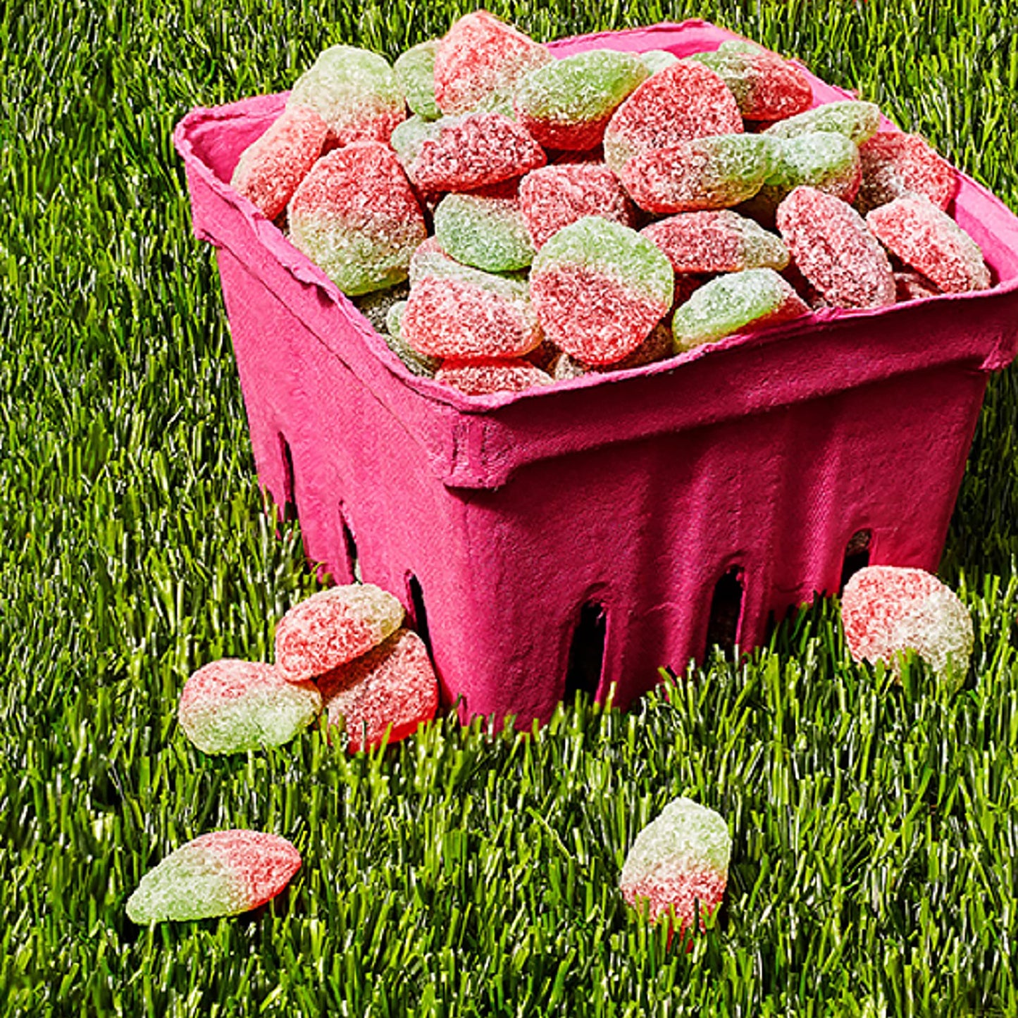 SOUR PATCH KIDS Strawberry Soft & Chewy Candy, Bulk Candy, 12-8 oz Bags